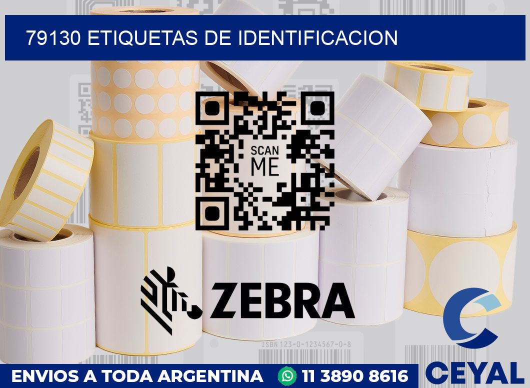 79130 Etiquetas de identificacion