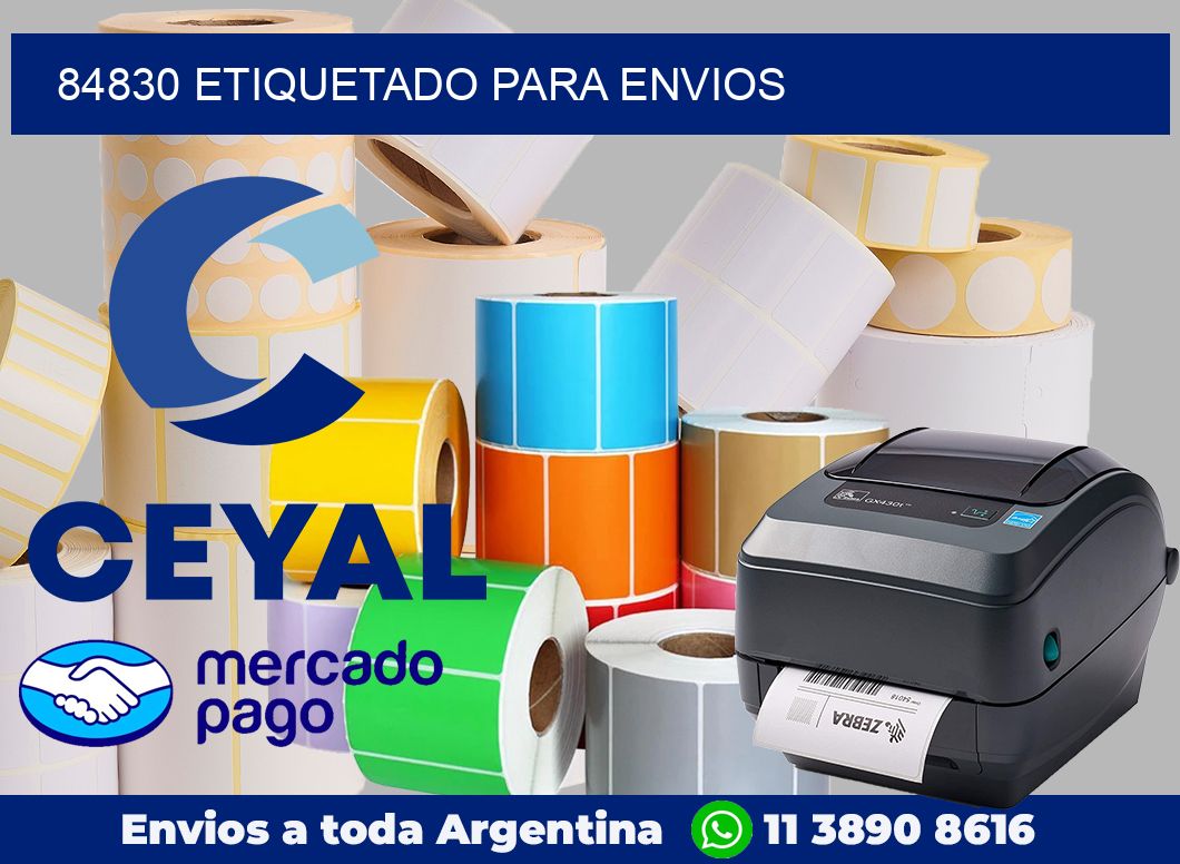 84830 Etiquetado para envios