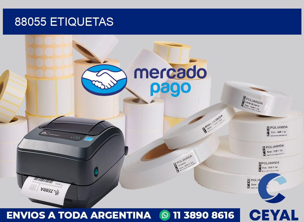 88055 etiquetas
