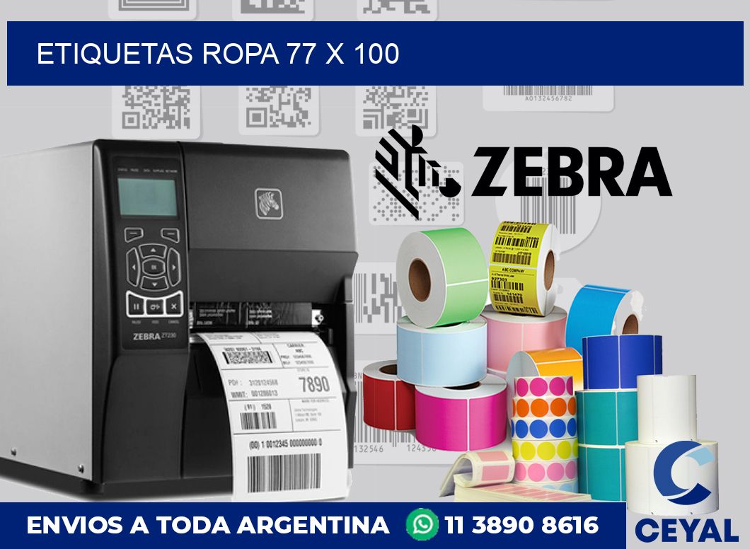 etiquetas ropa 77 x 100