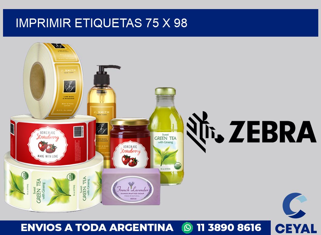 imprimir etiquetas 75 x 98