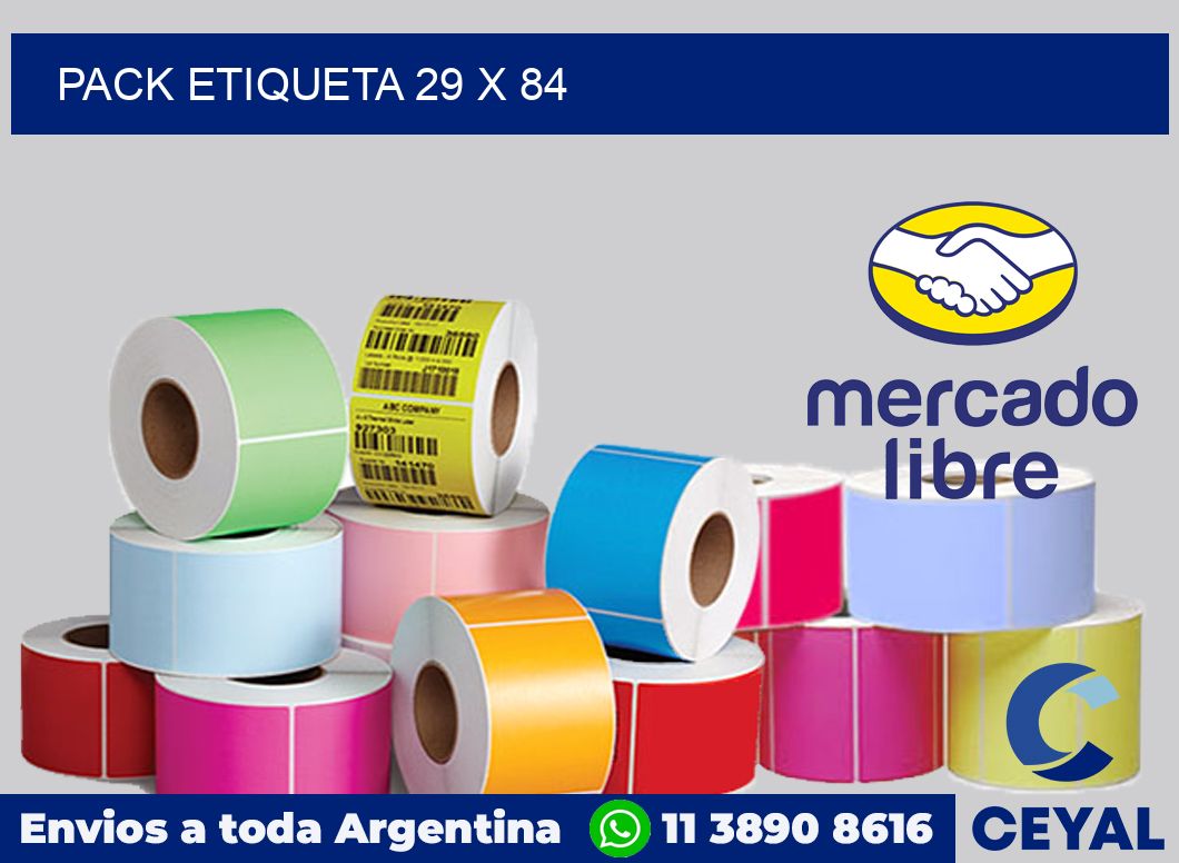 pack etiqueta 29 x 84