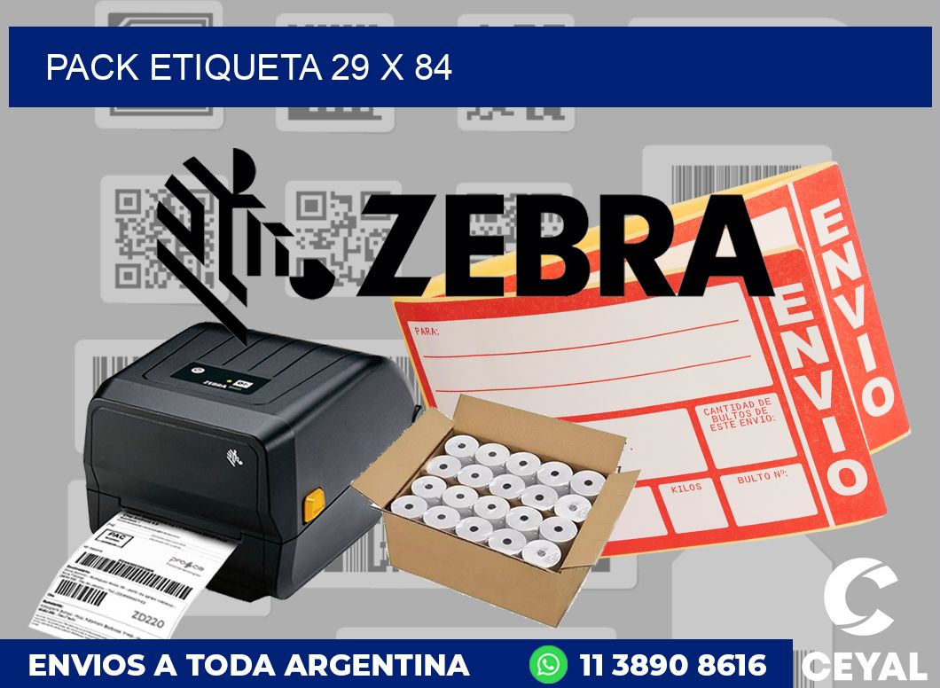 pack etiqueta 29 x 84
