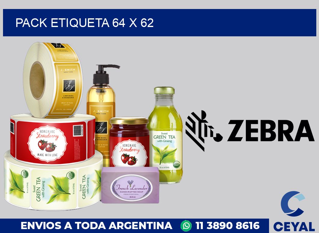 pack etiqueta 64 x 62