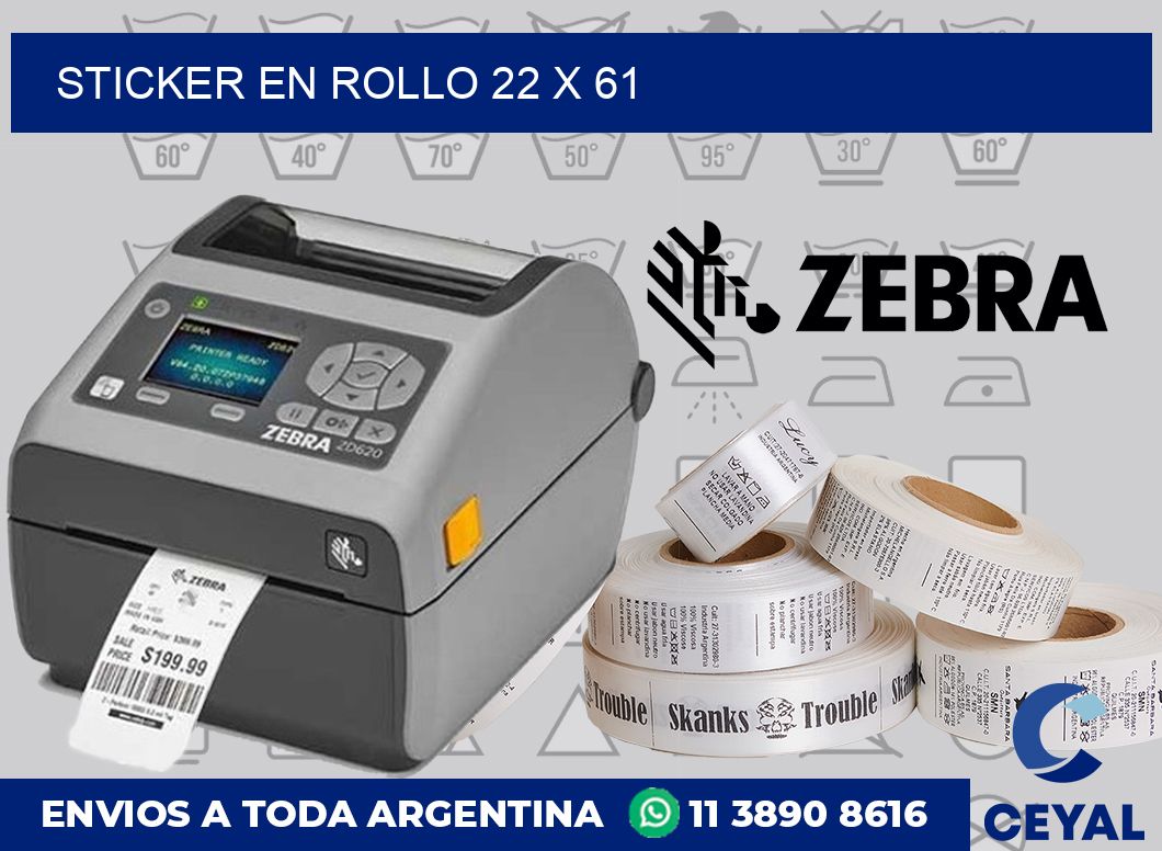 sticker en rollo 22 x 61