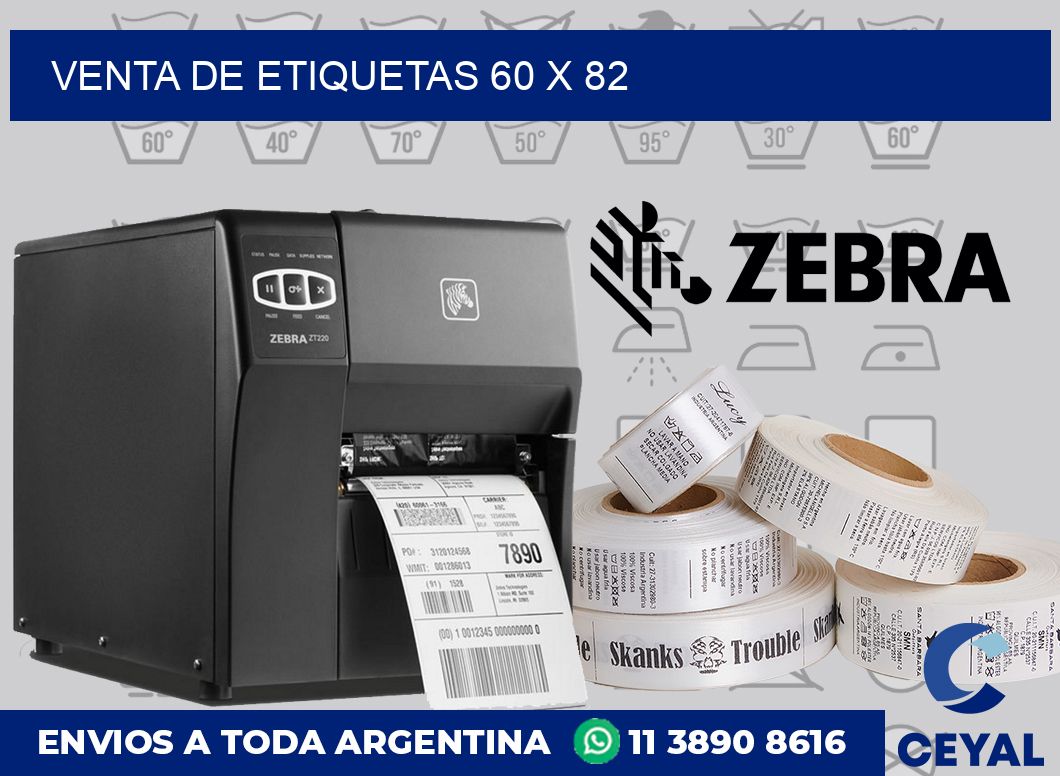 venta de etiquetas 60 x 82