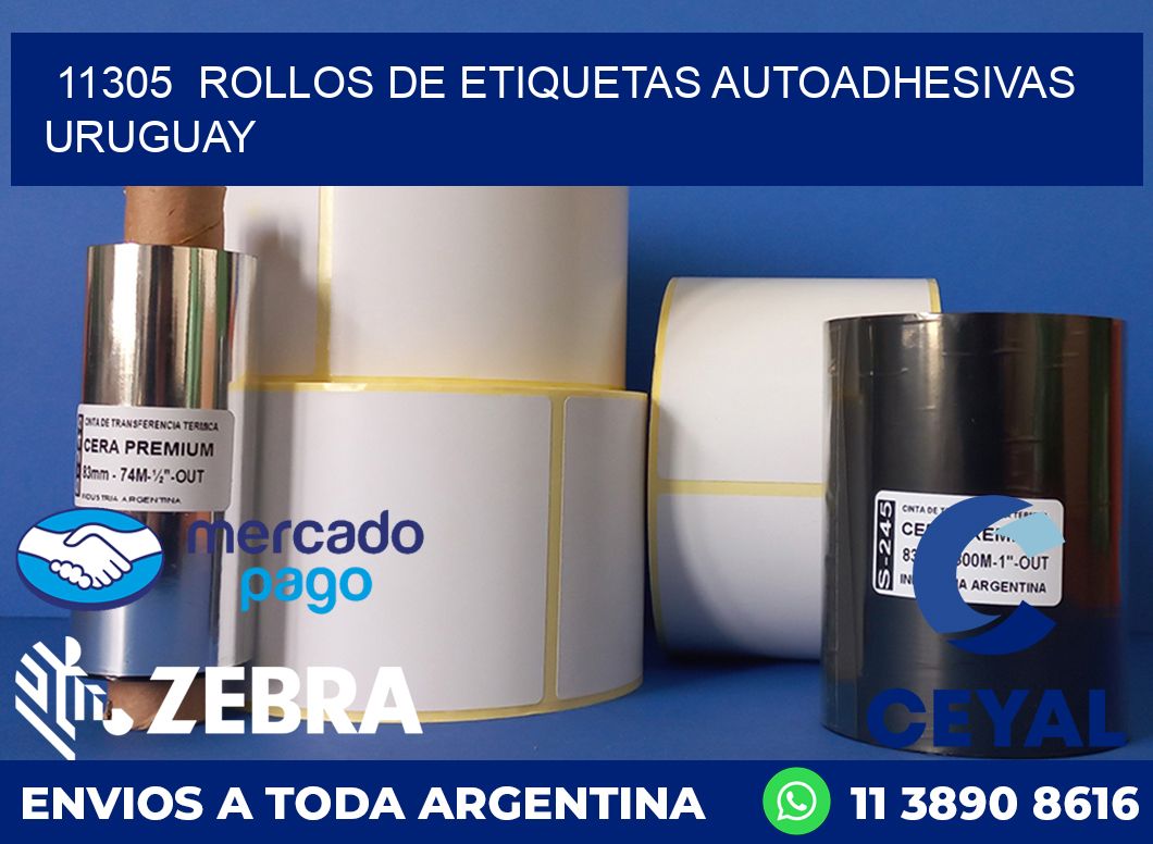 11305 ROLLOS DE ETIQUETAS AUTOADHESIVAS URUGUAY