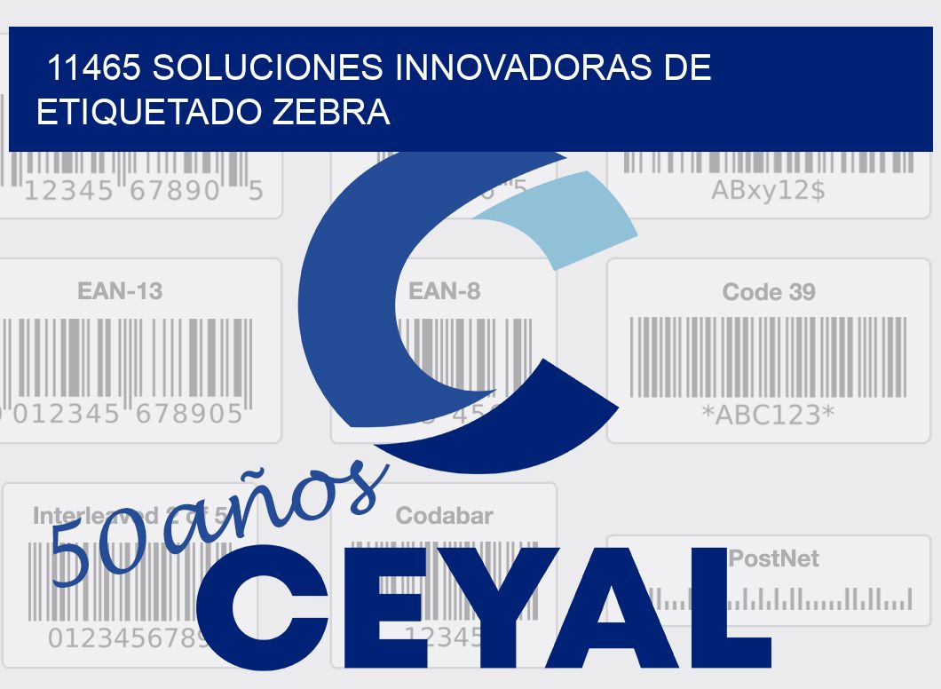 11465 SOLUCIONES INNOVADORAS DE ETIQUETADO ZEBRA