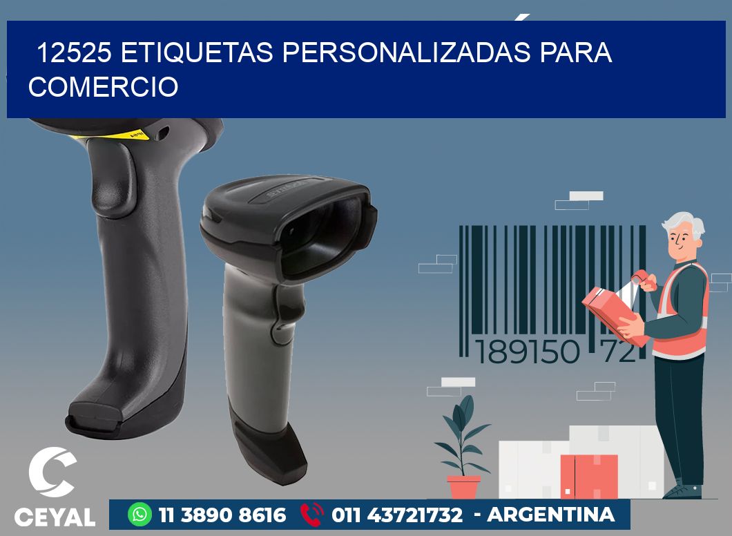 12525 ETIQUETAS PERSONALIZADAS PARA COMERCIO