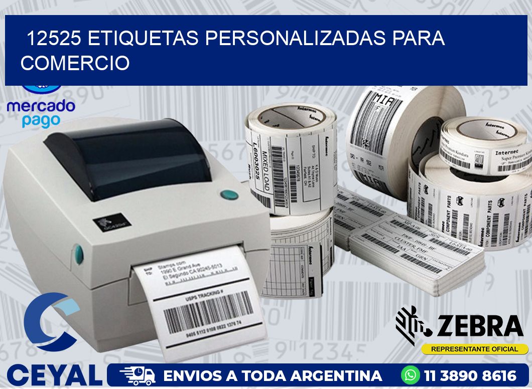 12525 ETIQUETAS PERSONALIZADAS PARA COMERCIO