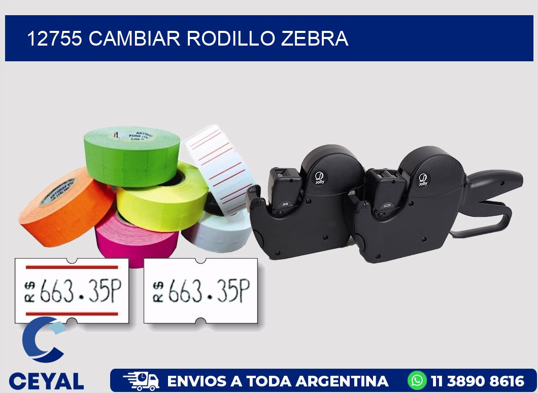 12755 CAMBIAR RODILLO ZEBRA