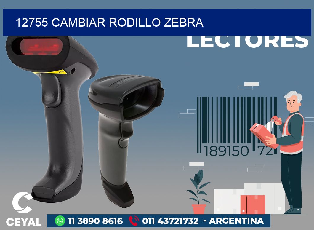 12755 CAMBIAR RODILLO ZEBRA