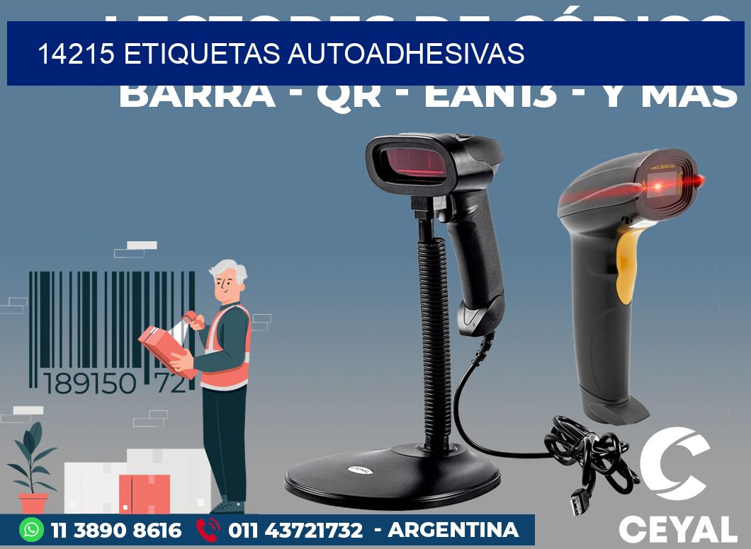 14215 ETIQUETAS AUTOADHESIVAS