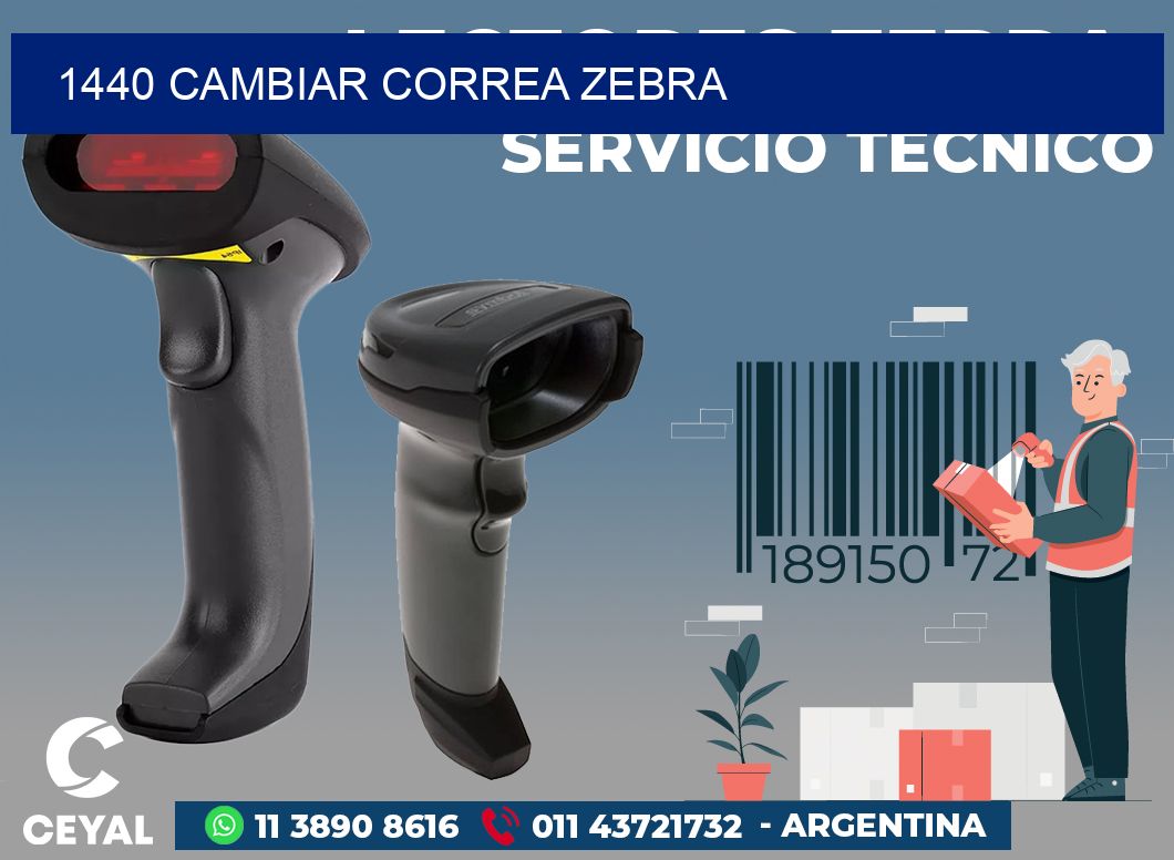 1440 CAMBIAR CORREA ZEBRA