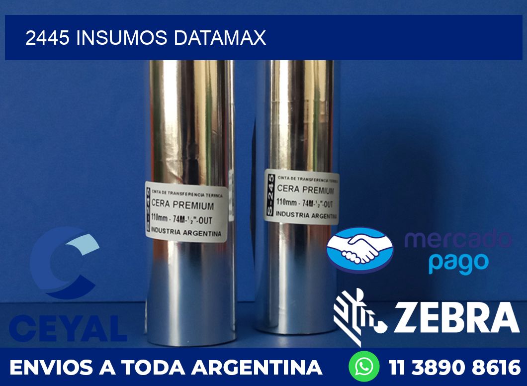 2445 INSUMOS DATAMAX