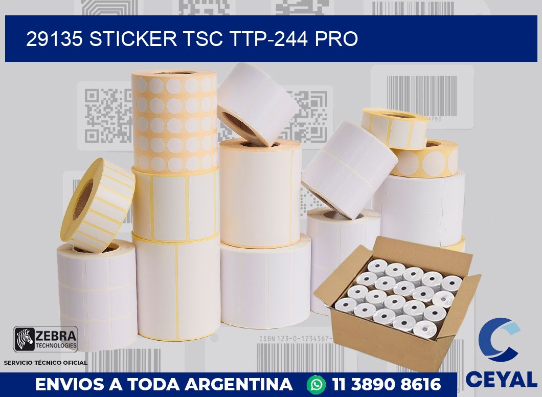 29135 STICKER TSC TTP-244 PRO
