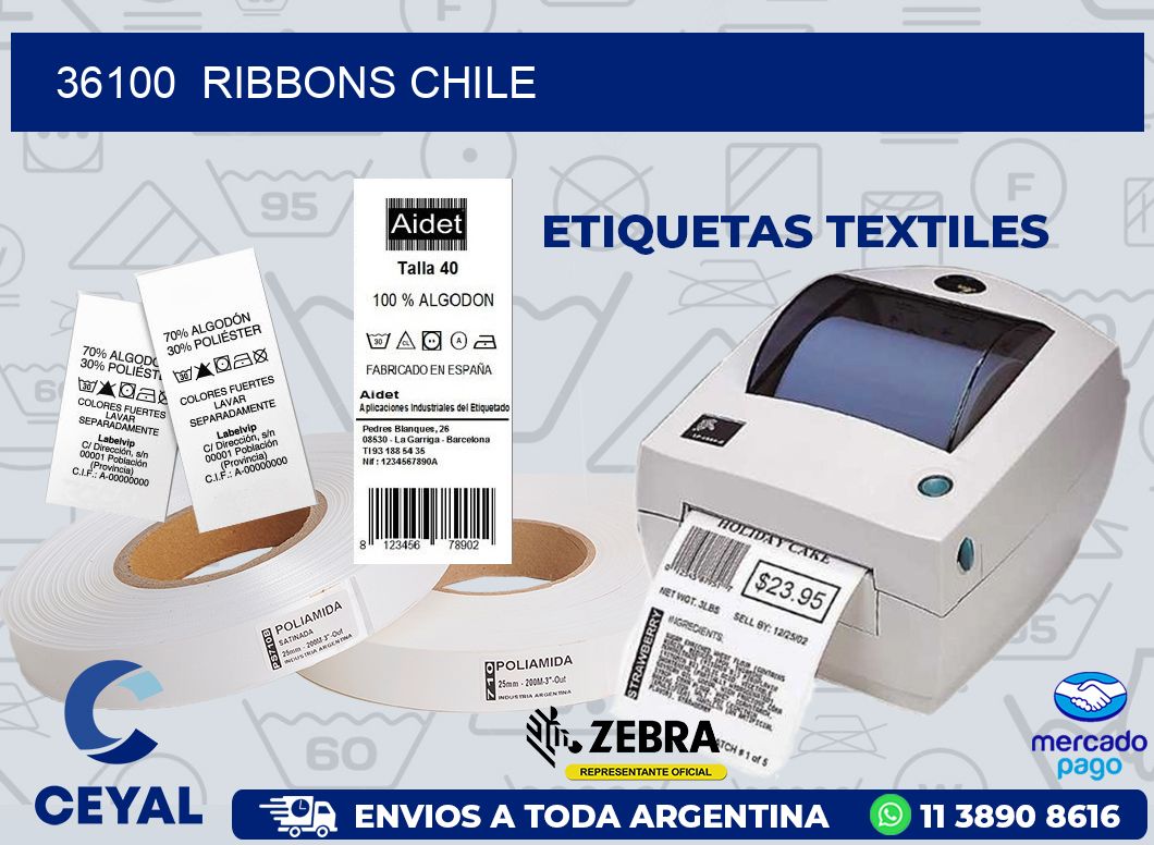 36100  RIBBONS CHILE