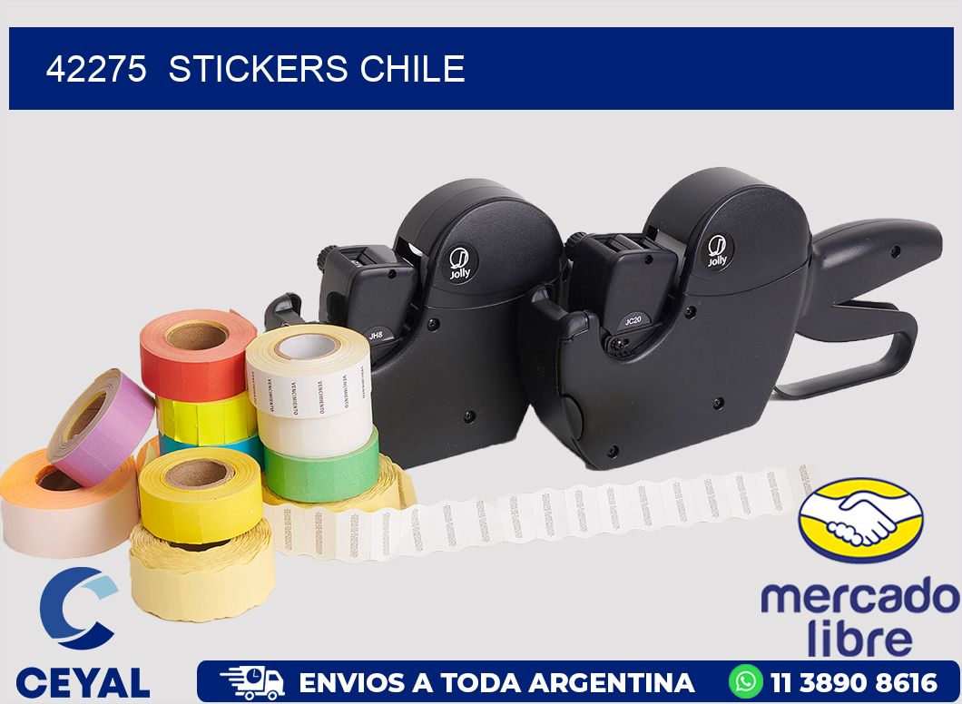 42275 STICKERS CHILE