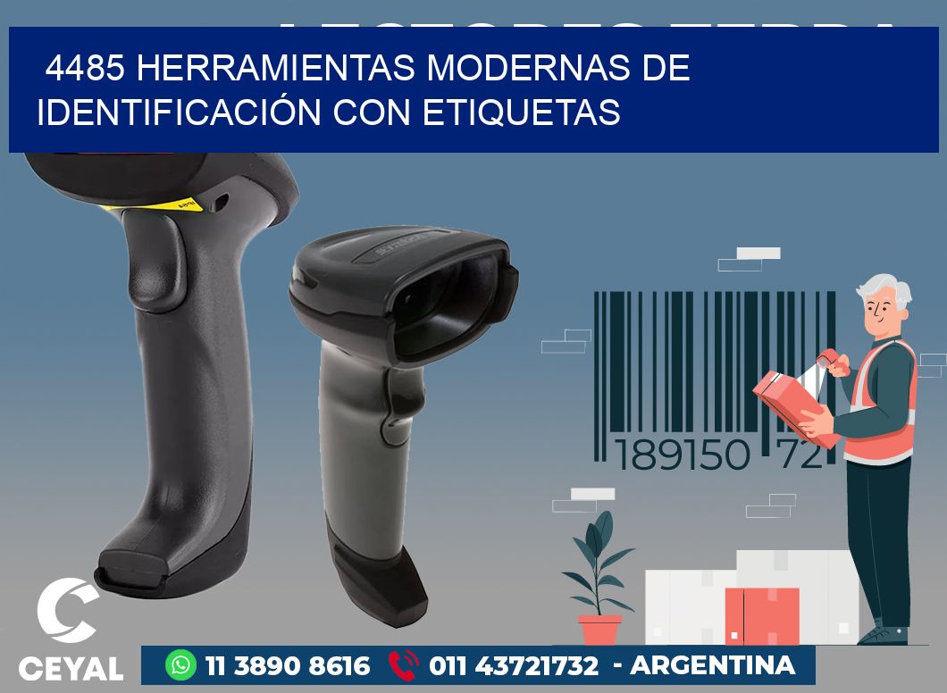 4485 HERRAMIENTAS MODERNAS DE IDENTIFICACIÓN CON ETIQUETAS