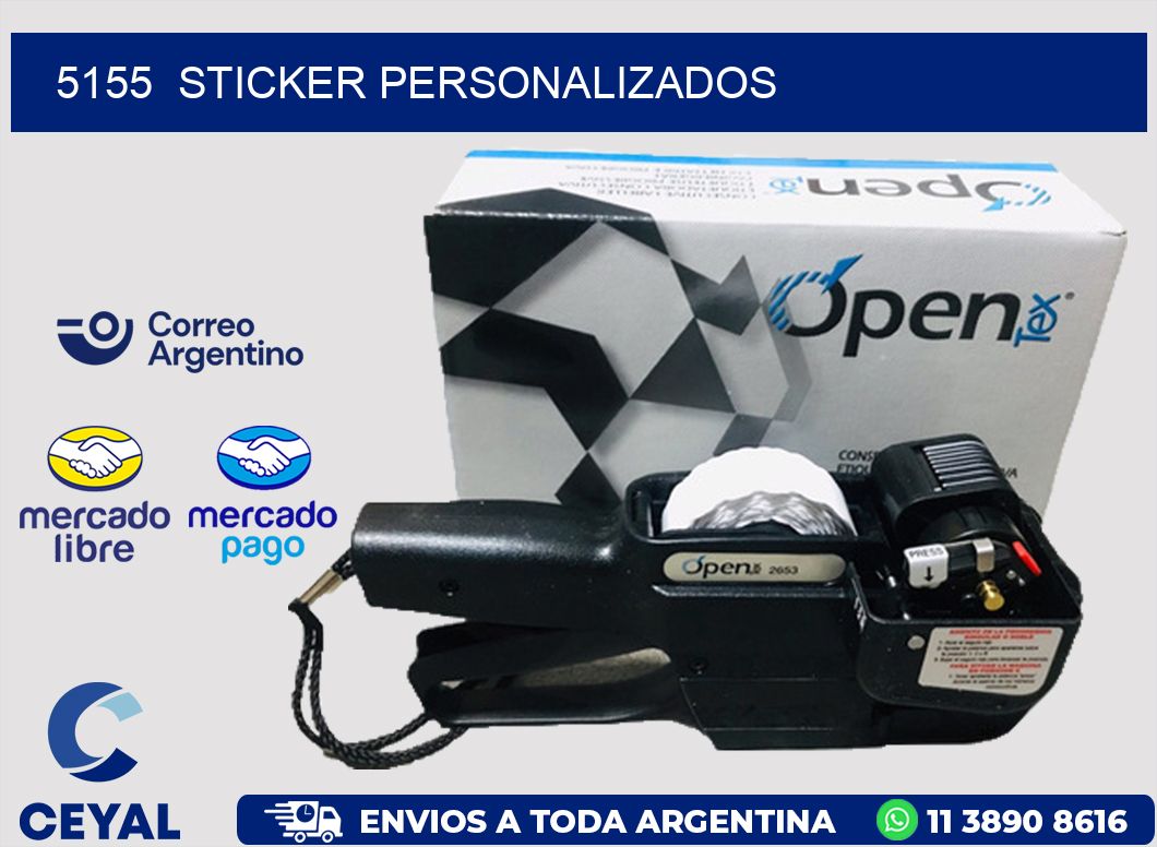 5155  sticker personalizados