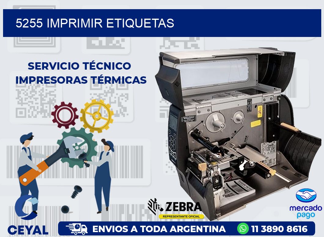 5255 IMPRIMIR ETIQUETAS