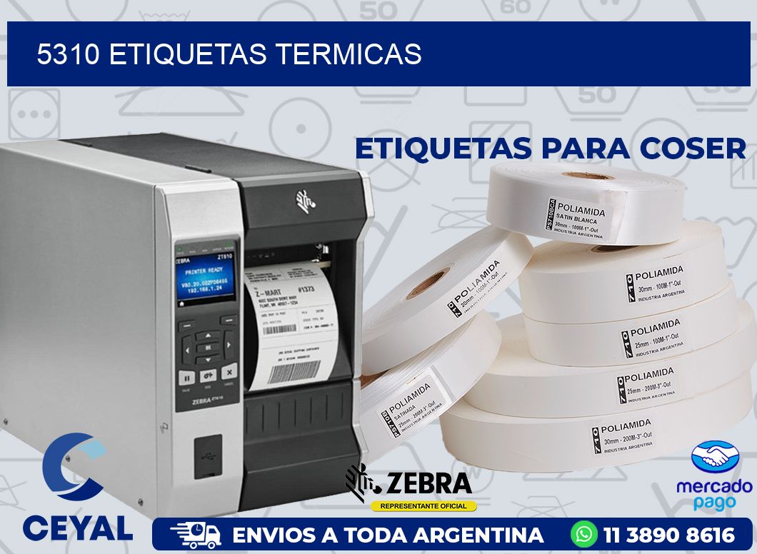 5310 ETIQUETAS TERMICAS
