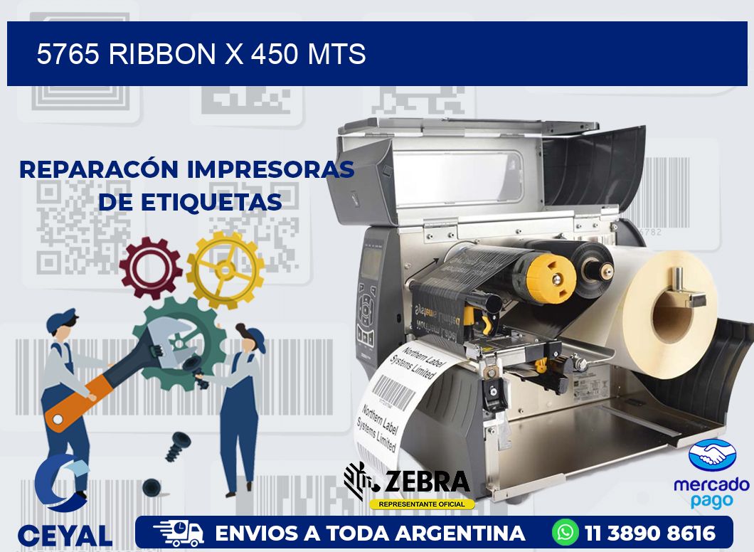 5765 RIBBON X 450 MTS