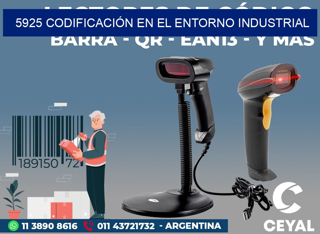 5925 CODIFICACIÓN EN EL ENTORNO INDUSTRIAL