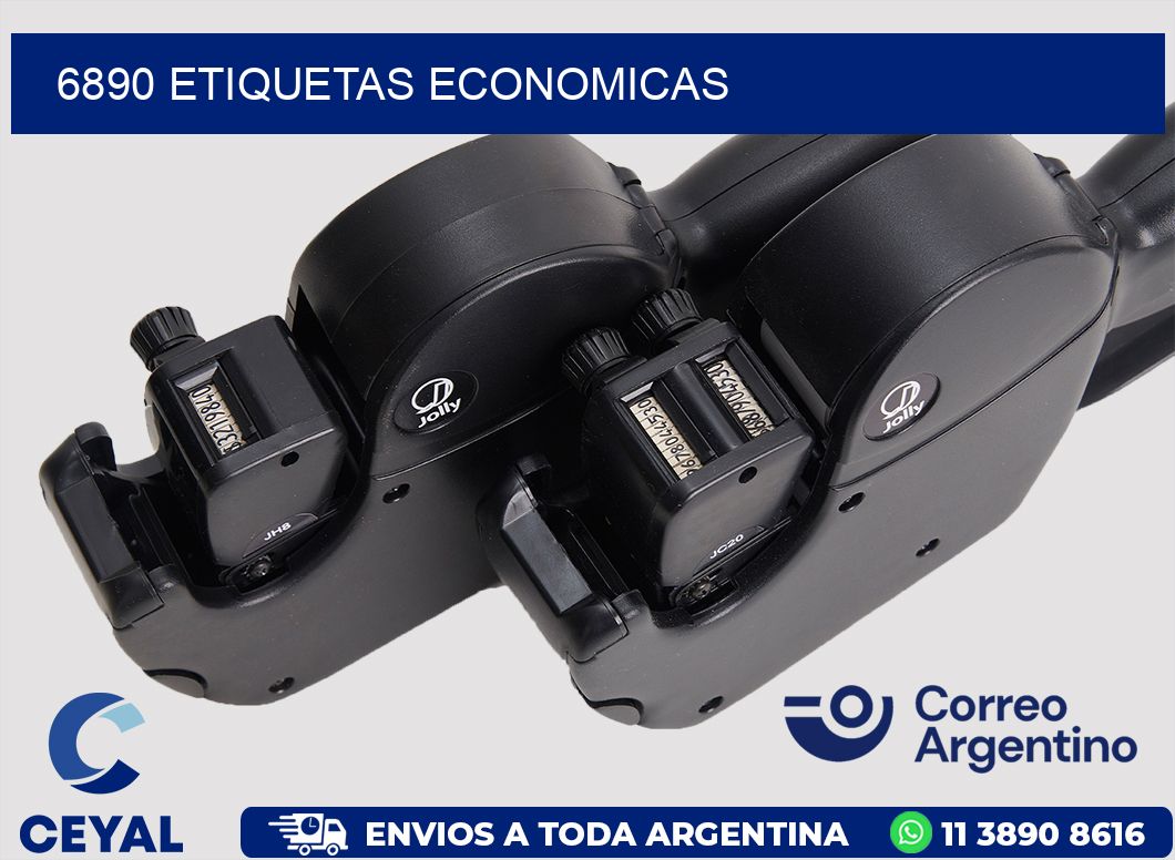 6890 ETIQUETAS ECONOMICAS