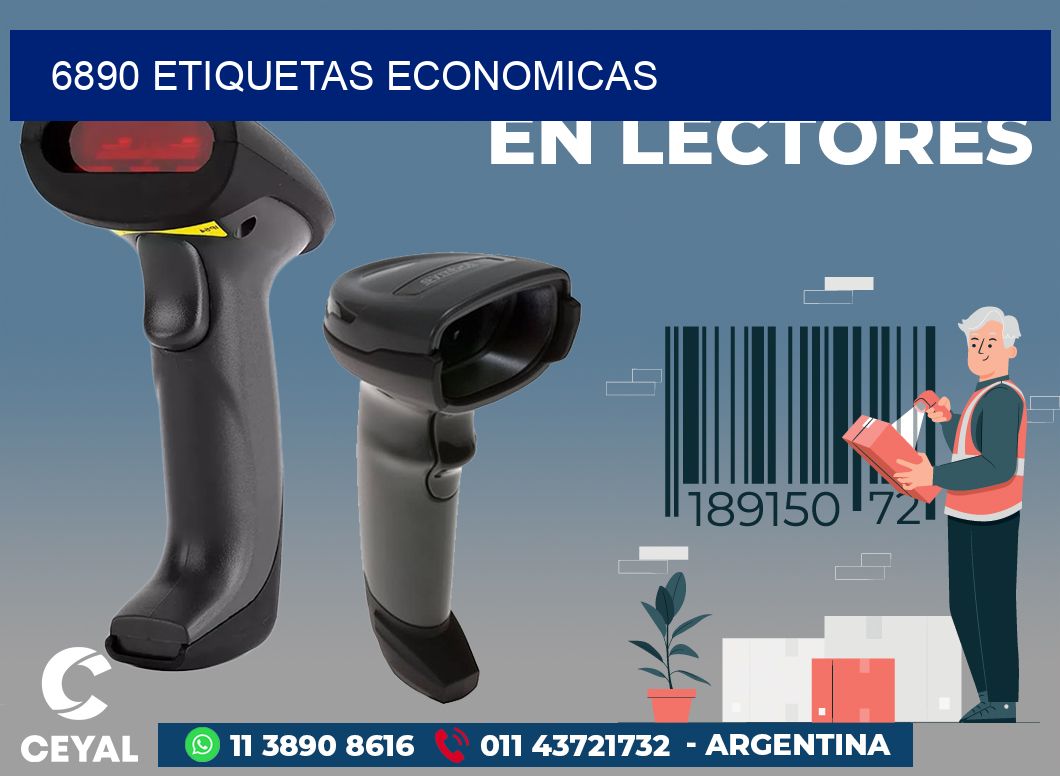 6890 ETIQUETAS ECONOMICAS