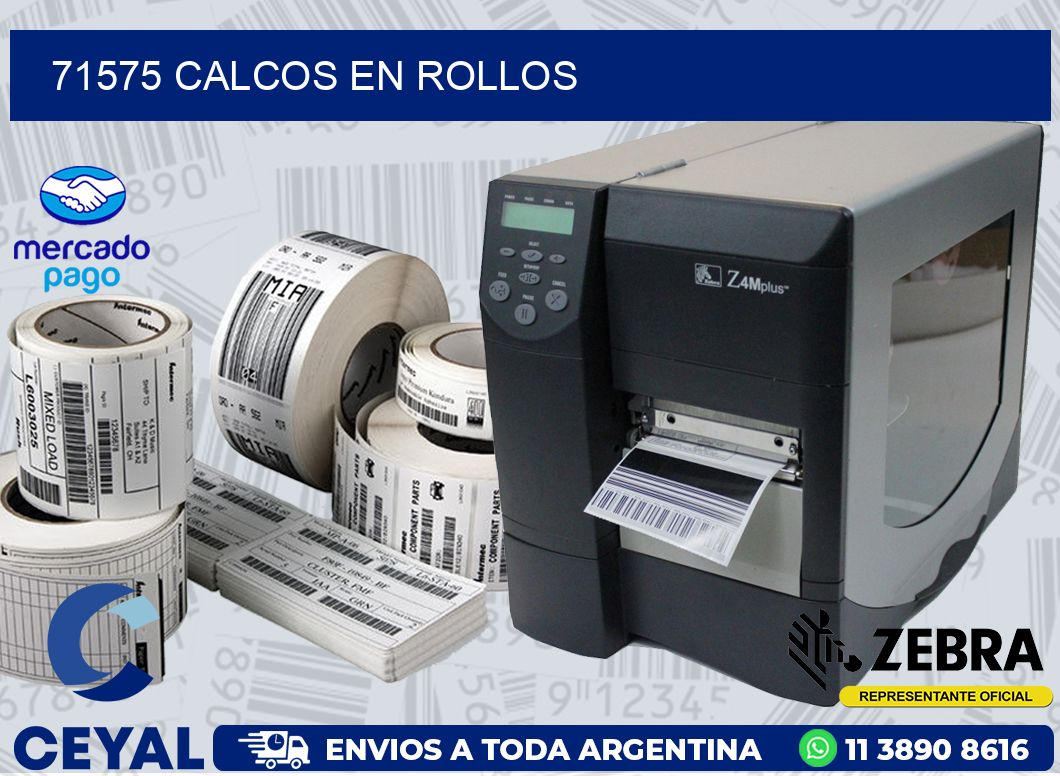 71575 CALCOS EN ROLLOS