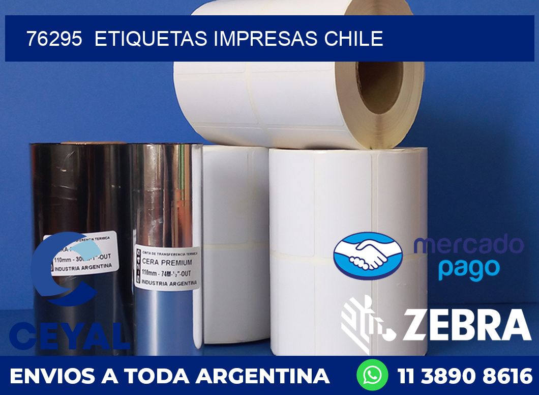 76295  ETIQUETAS IMPRESAS CHILE
