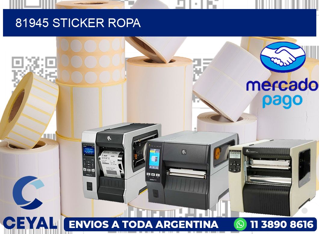81945 STICKER ROPA