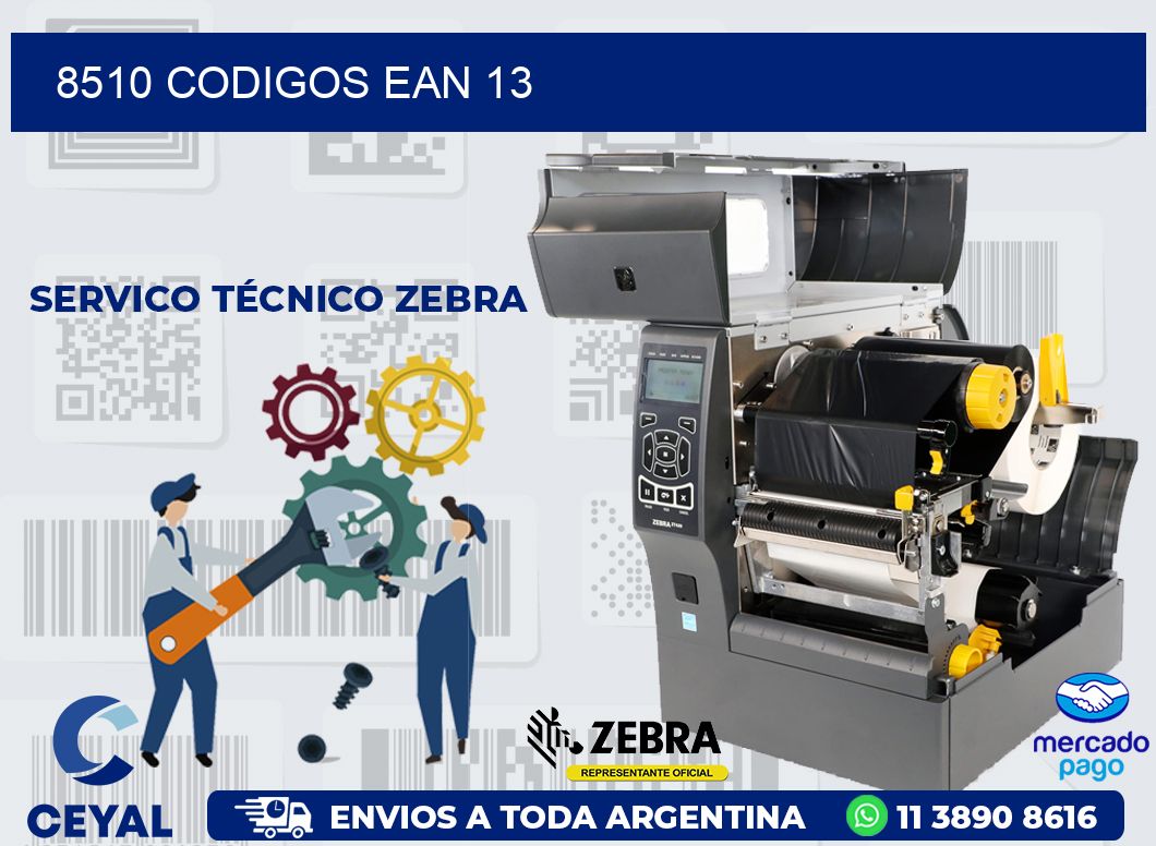 8510 CODIGOS EAN 13