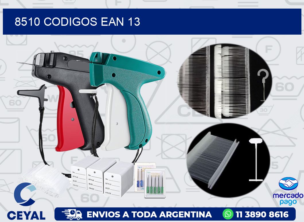 8510 CODIGOS EAN 13