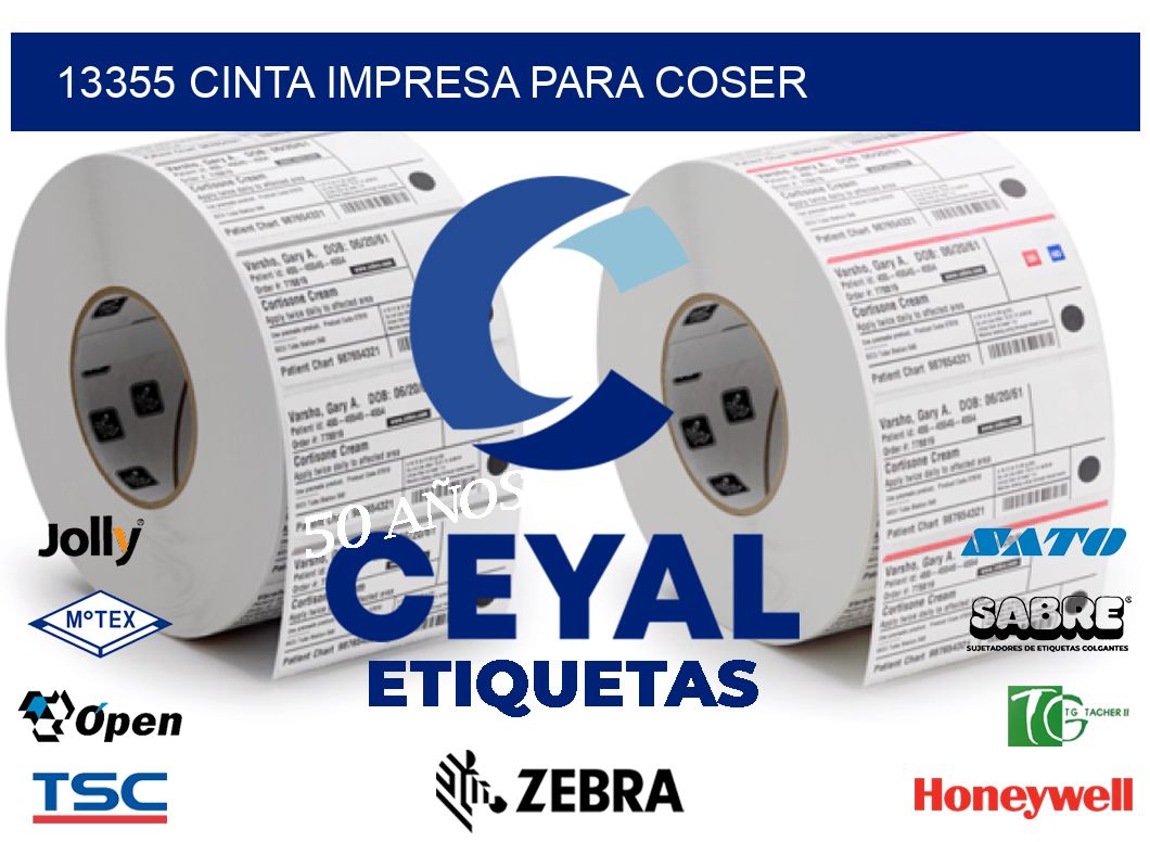 13355 CINTA IMPRESA PARA COSER