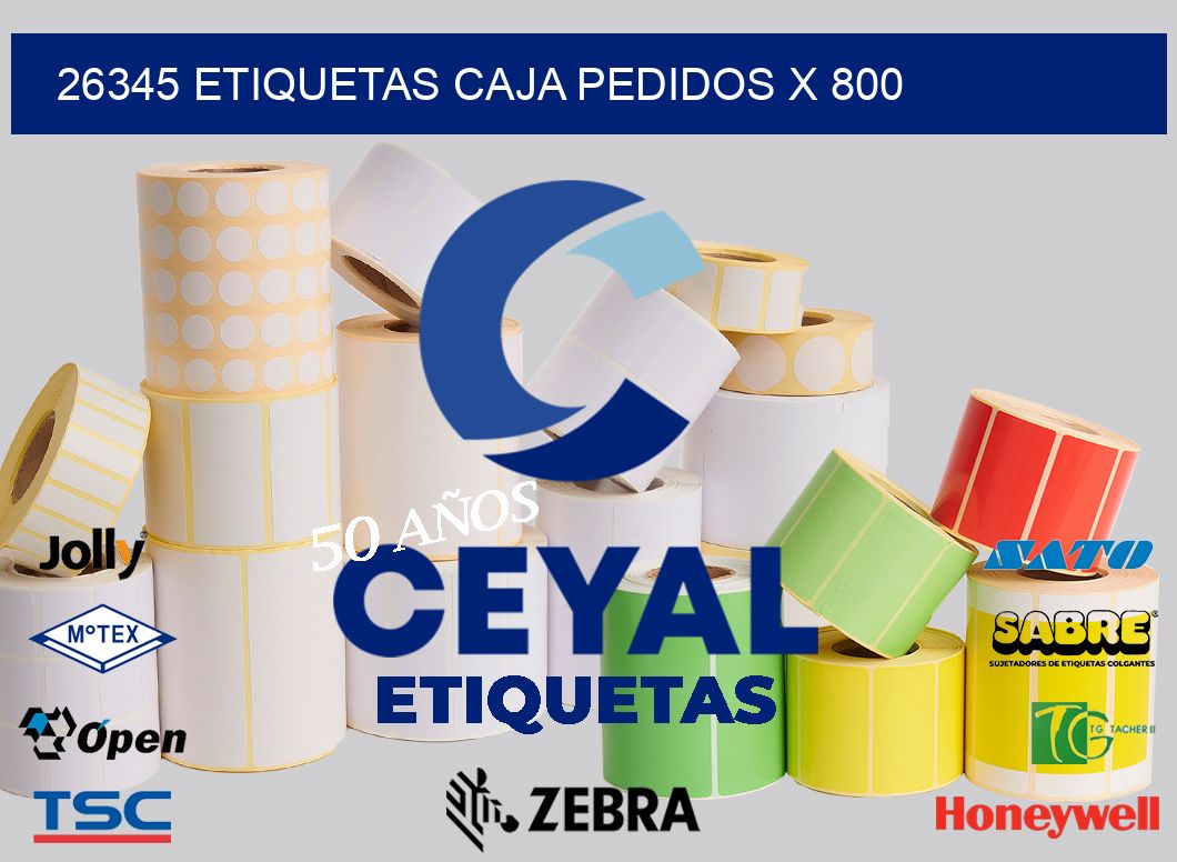 26345 etiquetas caja pedidos x 800