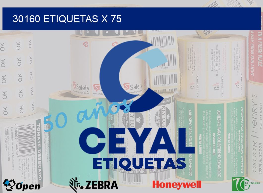 30160 Etiquetas x 75
