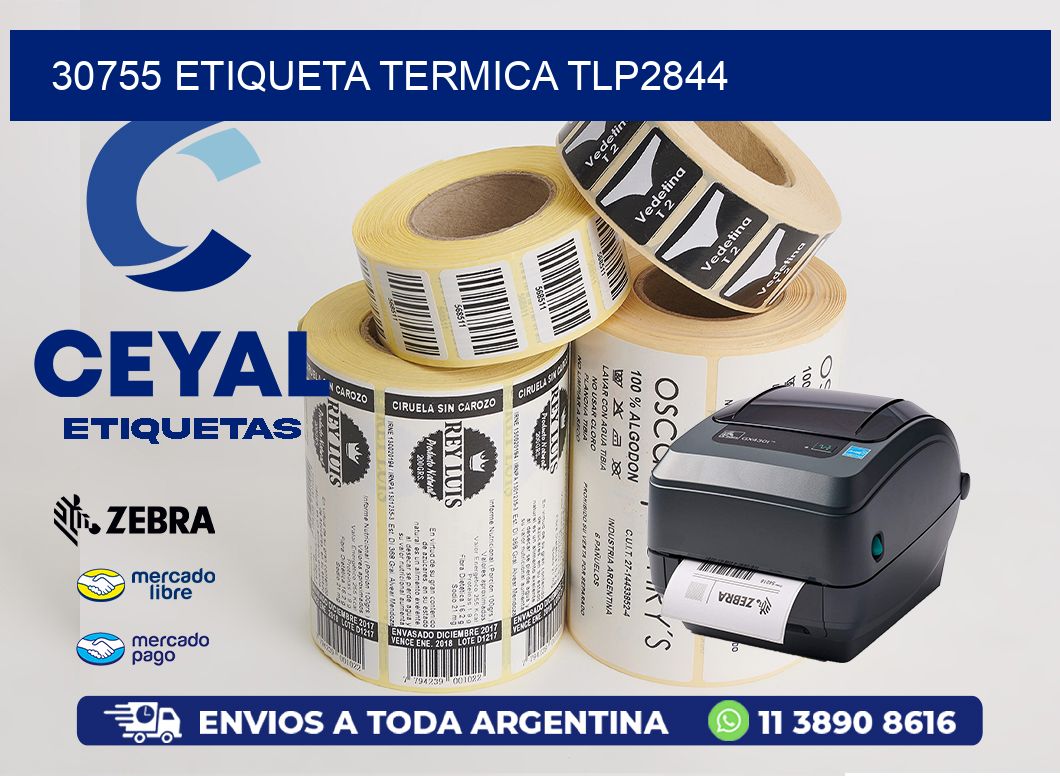30755 ETIQUETA TERMICA TLP2844