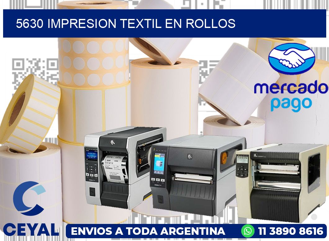 5630 IMPRESION TEXTIL EN ROLLOS