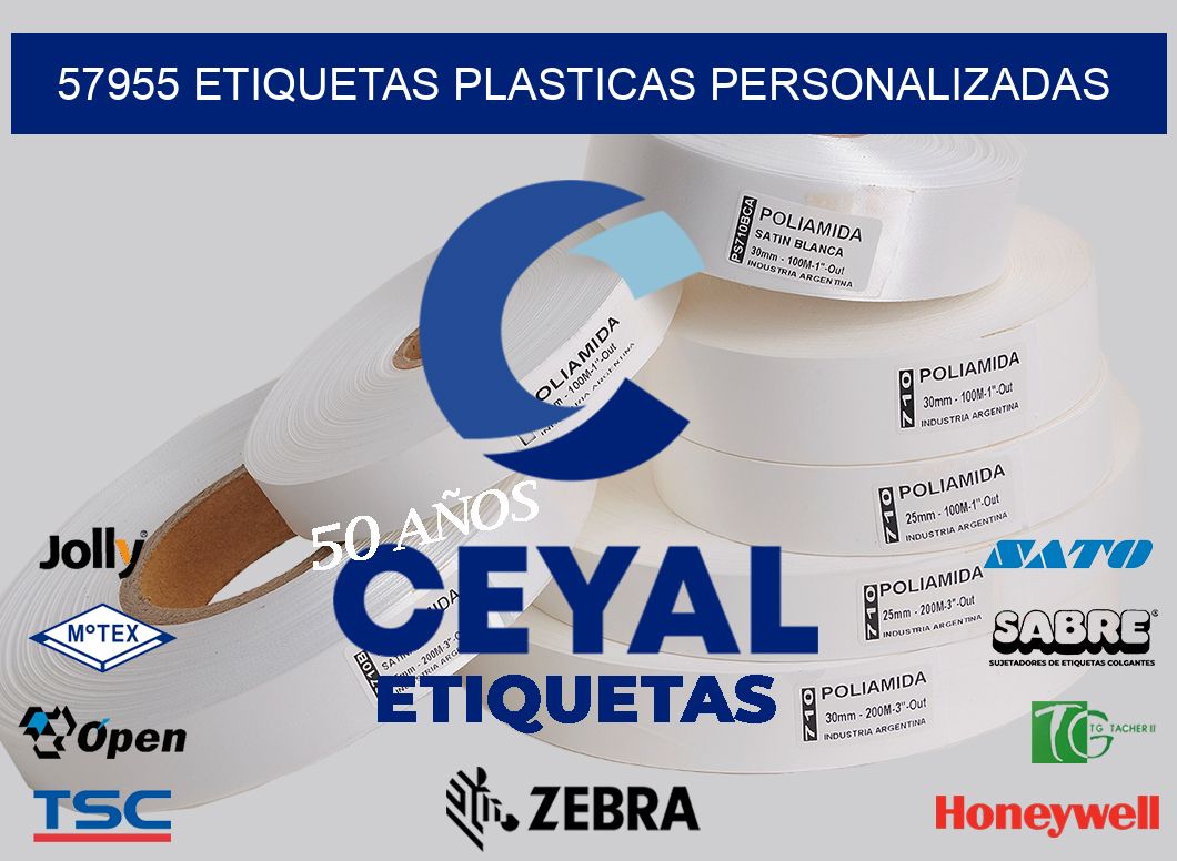 57955 ETIQUETAS PLASTICAS PERSONALIZADAS