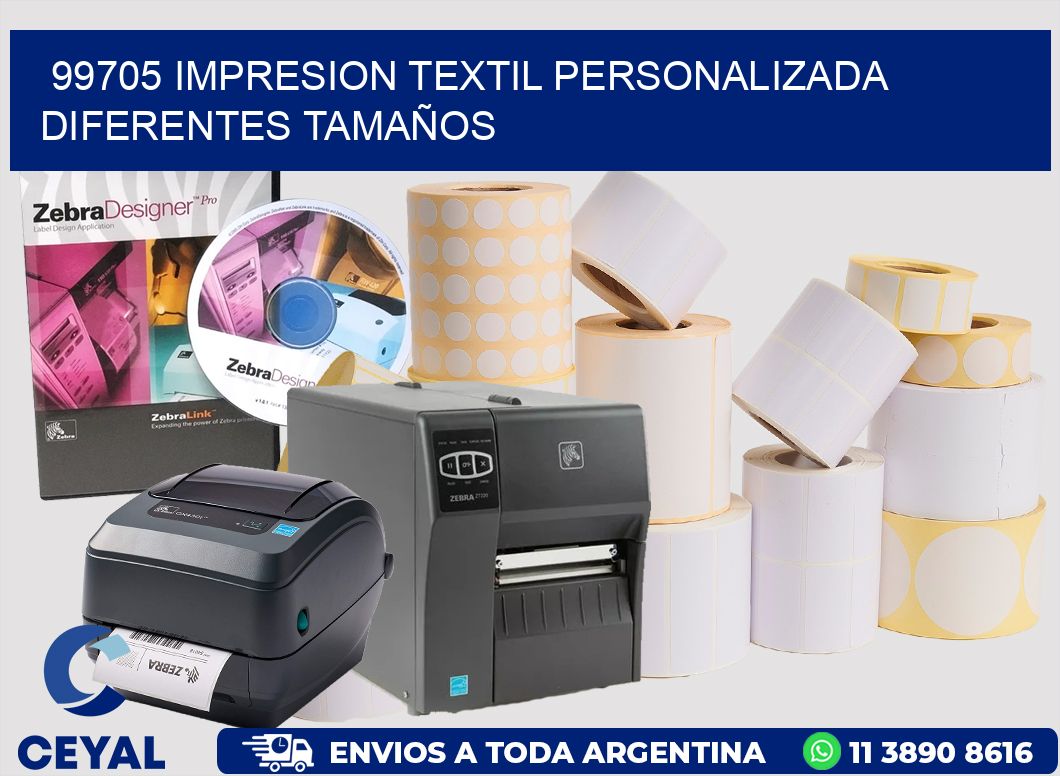 99705 IMPRESION TEXTIL PERSONALIZADA DIFERENTES TAMAÑOS