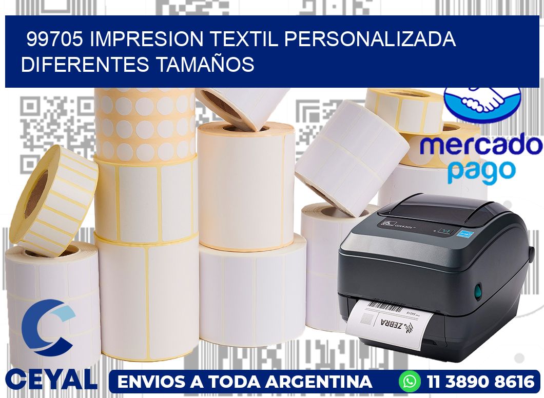 99705 IMPRESION TEXTIL PERSONALIZADA DIFERENTES TAMAÑOS