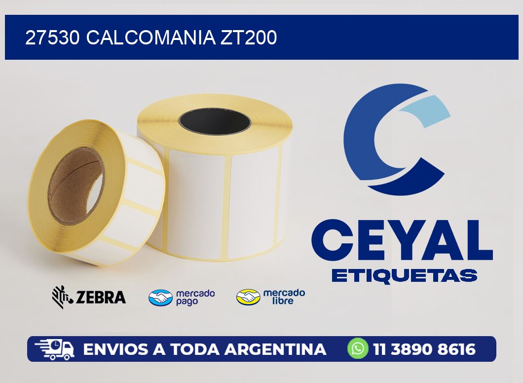 27530 CALCOMANIA ZT200