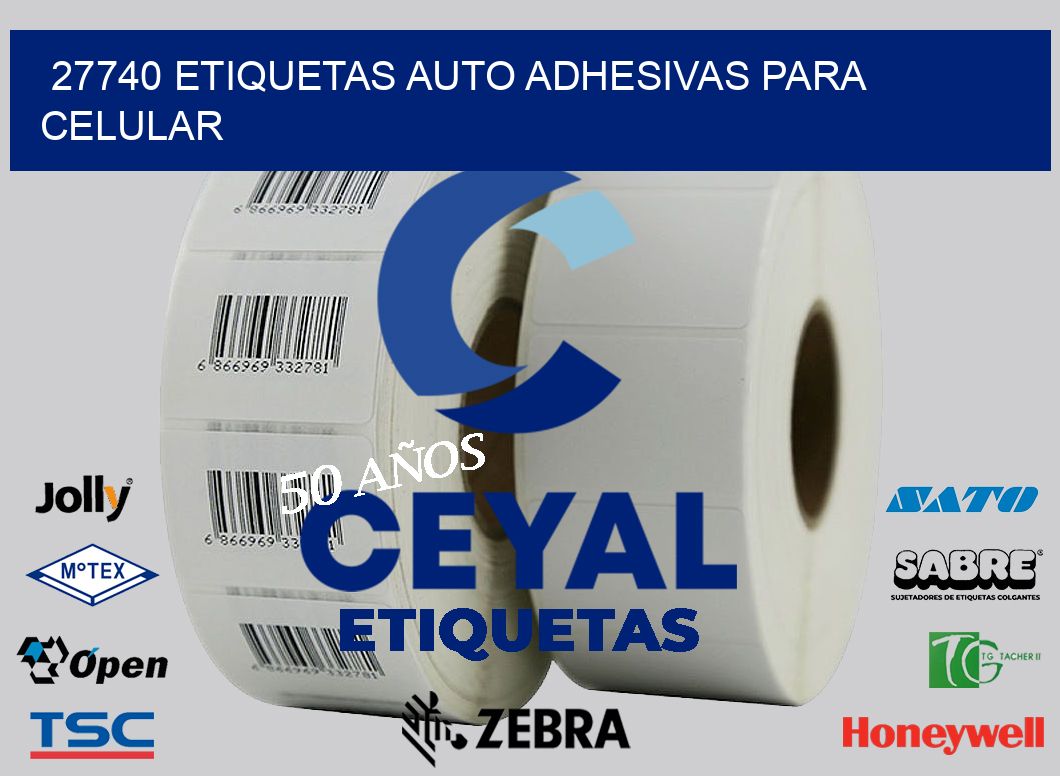 27740 etiquetas auto adhesivas para celular