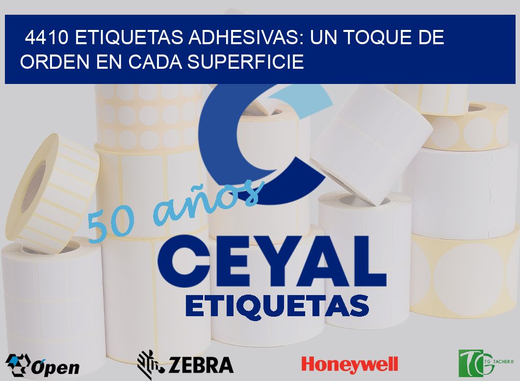 4410 Etiquetas Adhesivas: Un Toque de Orden en Cada Superficie