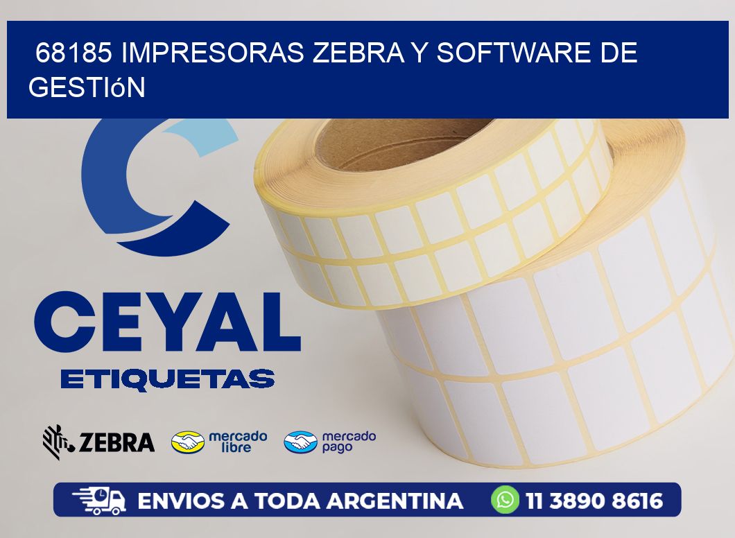 68185 Impresoras Zebra y Software de Gestión