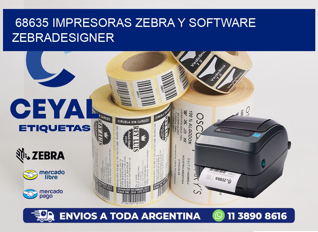 68635 Impresoras Zebra y Software zebradesigner