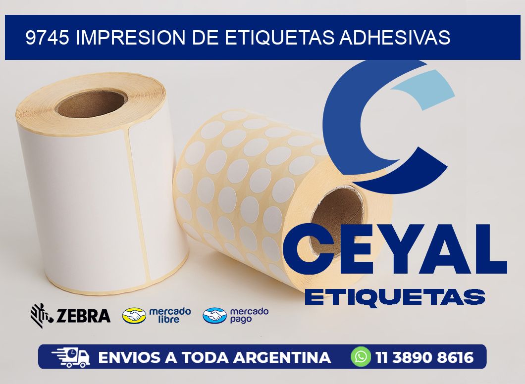 9745 IMPRESION DE ETIQUETAS ADHESIVAS