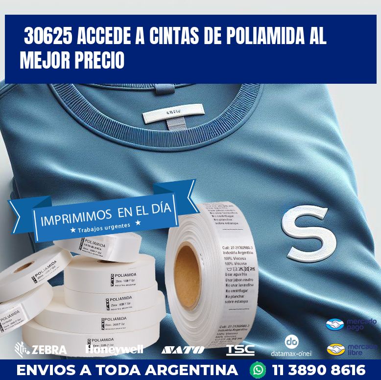 30625 ACCEDE A CINTAS DE POLIAMIDA AL MEJOR PRECIO